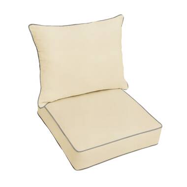 Outdoor lounge 2024 chair cushions sunbrella